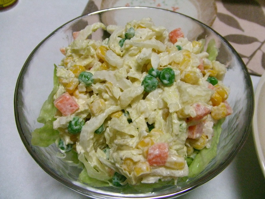 白菜のポテトサラダの画像
