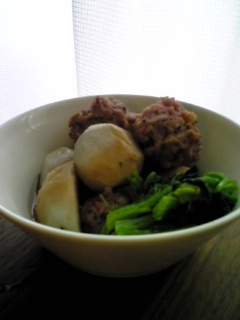 圧力鍋で☆イカ団子と里芋の煮物の画像
