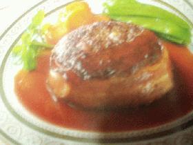 里芋の柚子風味ハンバーグの画像