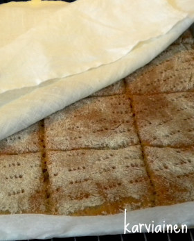 フィンランドのライ麦パンの画像
