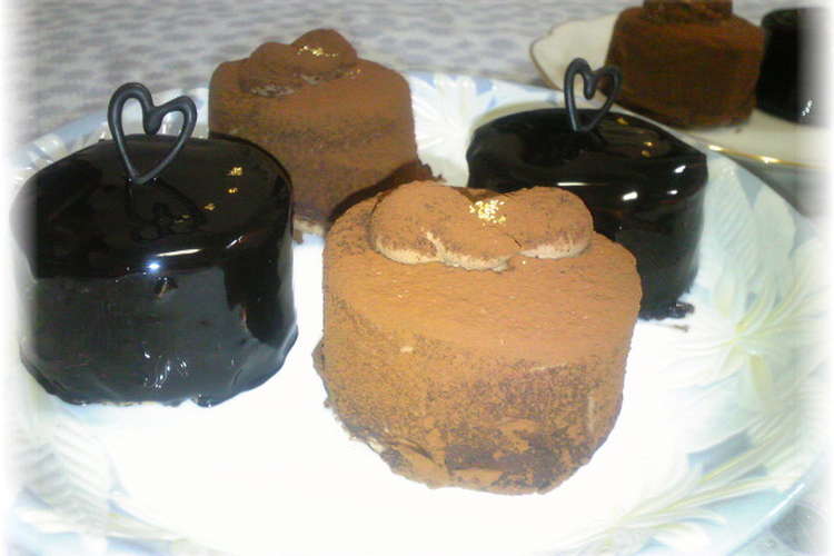 簡単 マリーのミニチョコケーキ レシピ 作り方 By レアレアチーズ クックパッド