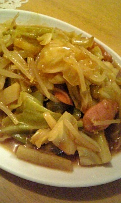 カレー味☆こどもの好きな野菜炒め