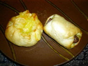 電子レンジで♪簡単ソーセージパン♪の写真