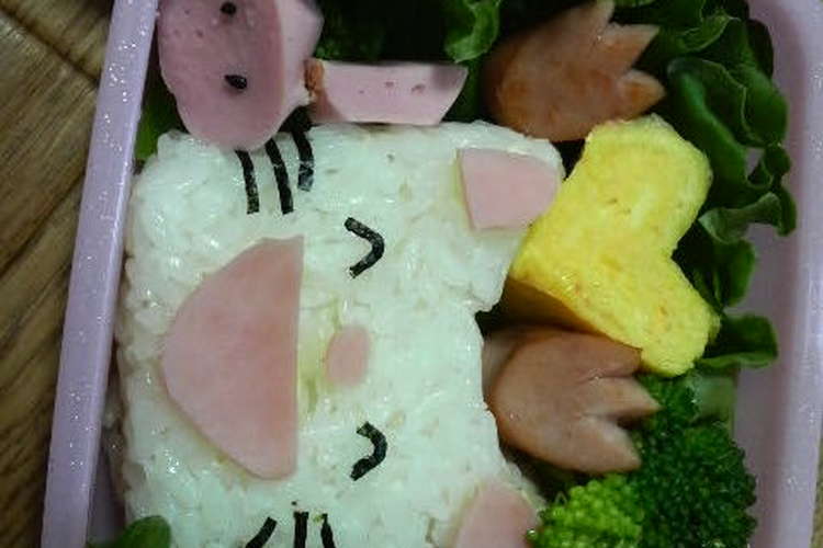 キャラ弁 ノンタン レシピ 作り方 By りぃｍａｍａ クックパッド 簡単おいしいみんなのレシピが357万品