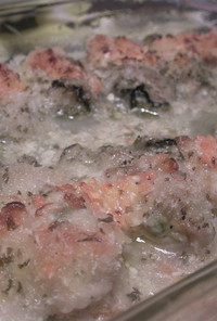 牡蠣のタルタルオーブン焼き