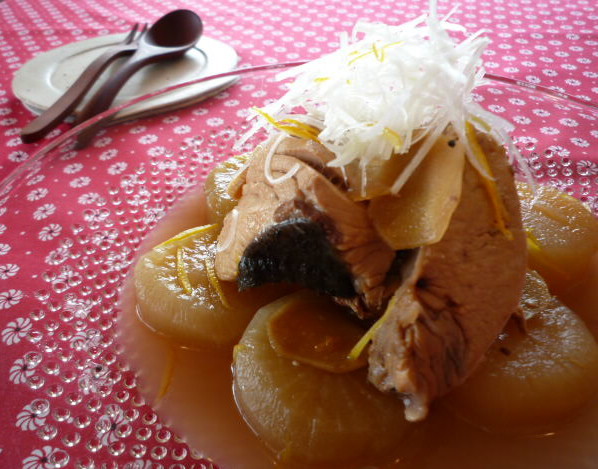 ブリ大根　柚子風味の画像
