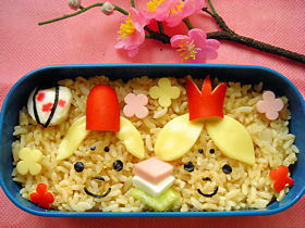 簡単✿ひな祭り弁当✿