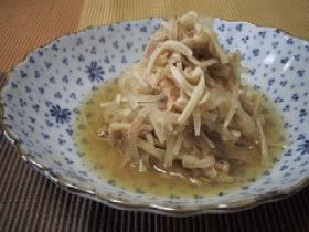 ∽∽大根・ツナ・エノキのさっと煮∽∽
