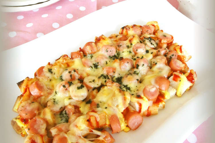 パンの耳de簡単 ピザトースト レシピ 作り方 By Enjoykitchen クックパッド 簡単おいしいみんなのレシピが360万品