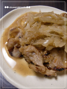 豚肉のしょうが焼き☆玉ねぎおろし添え