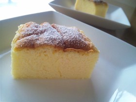 贅沢なミルク風味☆ホワイトチョコスフレ