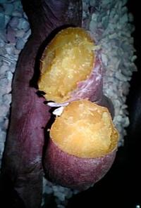 フライパンde石焼き芋