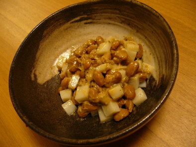 ～納豆の食べ方②～かまぼこ入りの写真