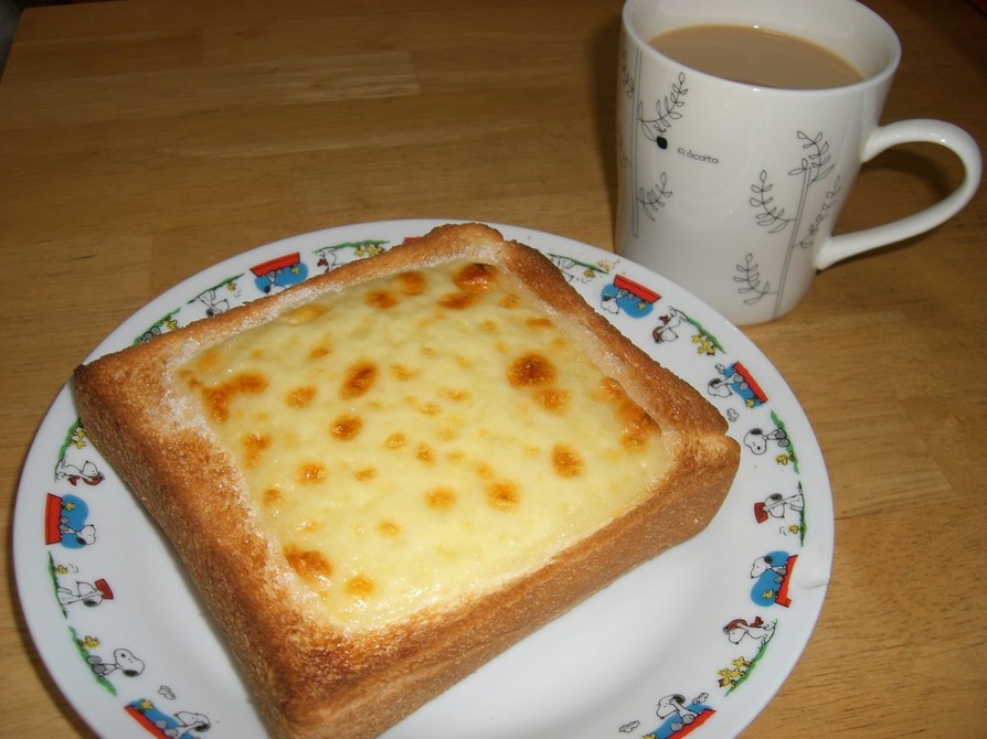 甘いチーズトースト☆の画像