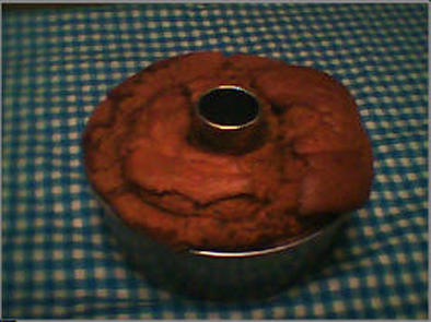 シフォンケーキシリーズ　アールグレイのシフォンケーキの写真
