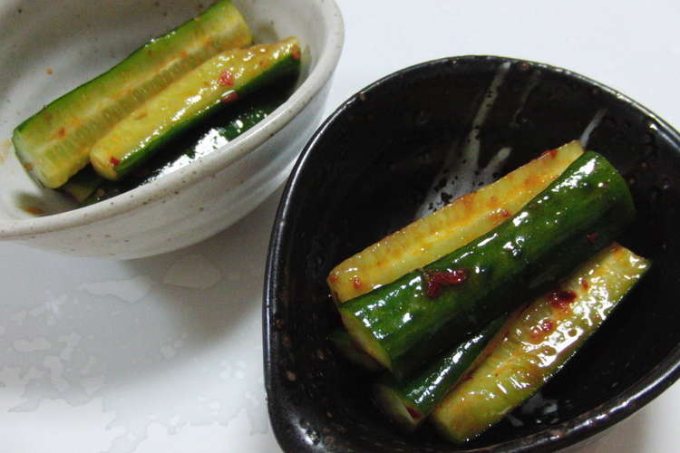 簡単もう一品 きゅうりの具入りラー油和え レシピ 作り方 By 恋 恋 恋 クックパッド 簡単おいしいみんなのレシピが355万品