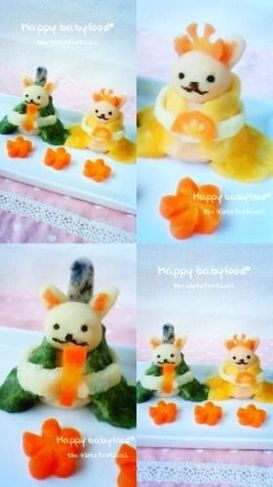 離乳食☆ひな祭り