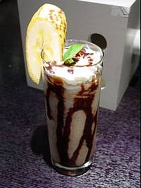 チョコレートバナナスムージー