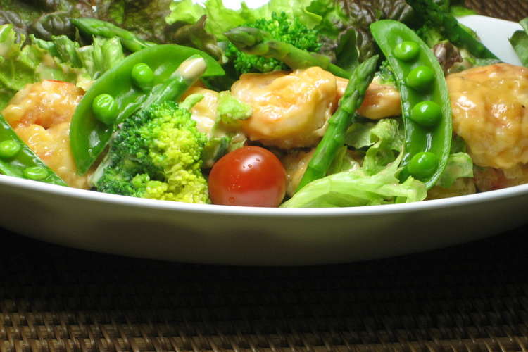 ブルガリア風エビマヨサラダ レシピ 作り方 By みゆきねえさん クックパッド 簡単おいしいみんなのレシピが375万品