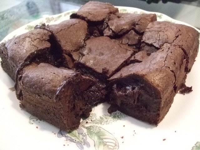 ファッジトッピングブラウニーのレシピ