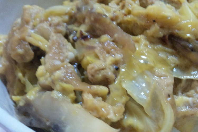 キャベツと油揚げの卵丼 レシピ 作り方 By Cafepurple クックパッド