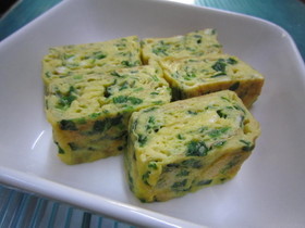 ㋻ニラin玉子焼き
