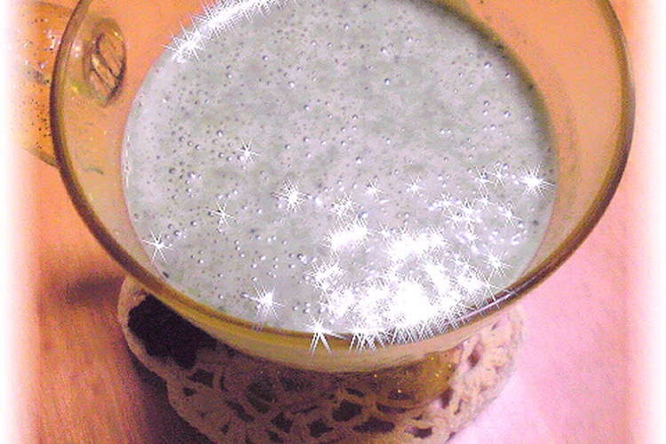 抹茶ときなこのシェイク 美肌ダイエット レシピ 作り方 By いつまでもママ クックパッド