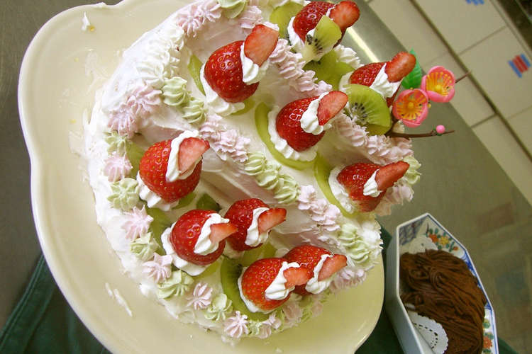 ひな祭りケーキ レシピ 作り方 By Rinクック クックパッド 簡単おいしいみんなのレシピが350万品