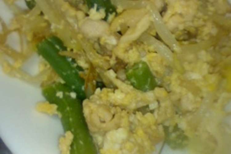 豚肉卵もやし豆腐の中華風炒め レシピ 作り方 By Tomoかーさん クックパッド 簡単おいしいみんなのレシピが350万品