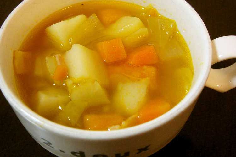 コンソメ スープ の 作り方
