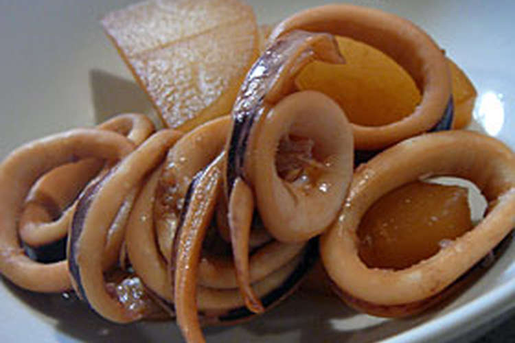 シンプル調味料で イカと大根の煮物 レシピ 作り方 By モミ クックパッド 簡単おいしいみんなのレシピが350万品