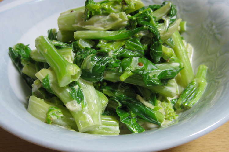 菜の花の辛子マヨネーズ和え レシピ 作り方 By 芽吹きりん クックパッド 簡単おいしいみんなのレシピが369万品