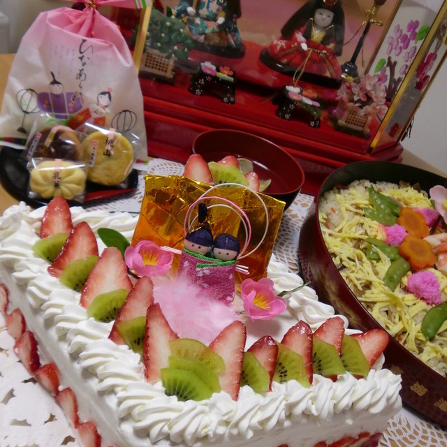 ひな祭り10 ひし形ケーキ レシピ 作り方 By ニャンコのキッチン クックパッド 簡単おいしいみんなのレシピが350万品