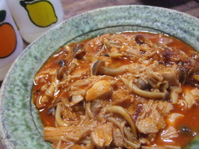 パプリカの有効活用☆簡単ハンガリーチキン