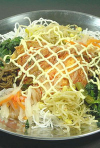 韓国風キムチ豆腐サラダ