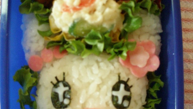 キャラ弁 たまごっち ラブリン レシピ 作り方 By Enaiku クックパッド 簡単おいしいみんなのレシピが357万品