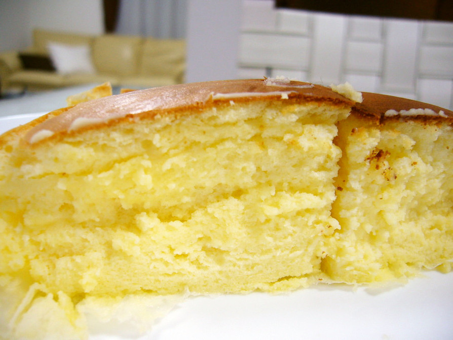 ふわふわスフレチーズケーキの画像