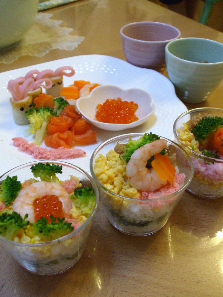 ✿セルフでね♡パーティーちらし寿司✿の画像