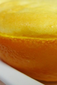 つぶつぶオレンジスフレチーズケーキ