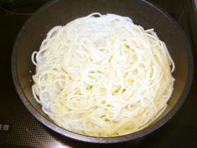 フライパンひとつで☆パスタ(茹で方)