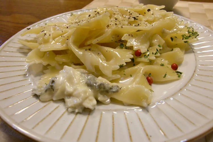 簡単 ブルーチーズソースパスタ レシピ 作り方 By まめまめ クックパッド 簡単おいしいみんなのレシピが366万品