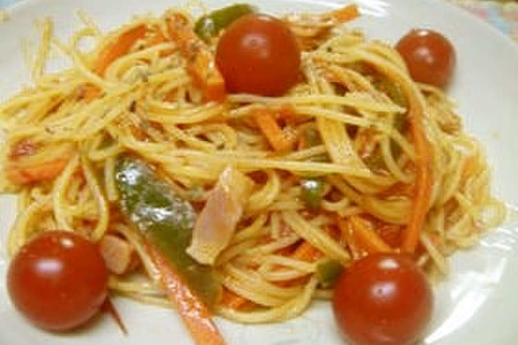 フライパンひとつで トマトソースパスタ レシピ 作り方 By Nekozame クックパッド