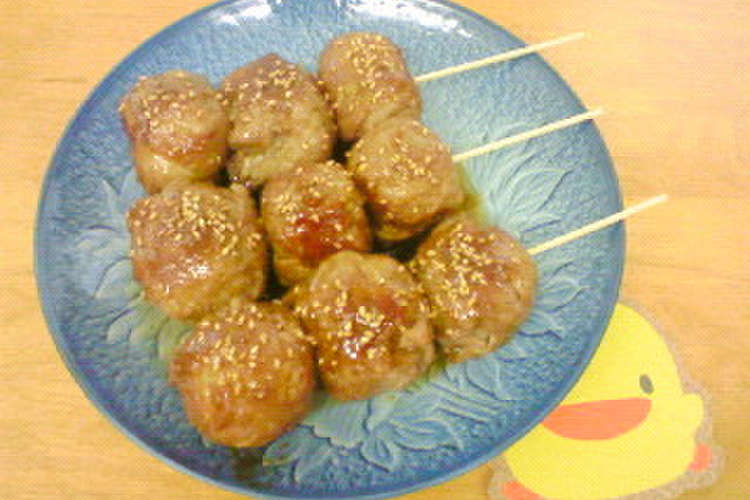 花より団子 焼肉のたれで肉巻きおにぎりキャラ弁ランチ レシピ 作り方 By 雪ぴよ クックパッド 簡単おいしいみんなのレシピが357万品