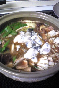 ☆牡蠣の味噌鍋☆