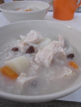 風邪引きさん応援❤簡単❤炊飯器任せ栄養粥