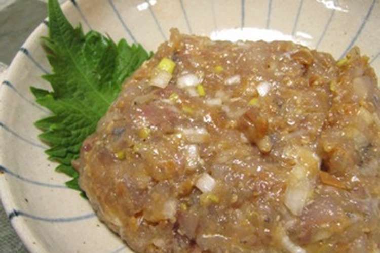 おうちで居酒屋メニュー 鯵のなめろう レシピ 作り方 By とんちゃん９６ クックパッド 簡単おいしいみんなのレシピが361万品