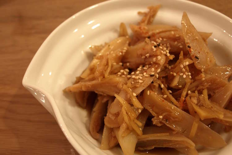 鳥軟骨の甘辛煮 レシピ 作り方 By あや村 クックパッド 簡単おいしいみんなのレシピが368万品