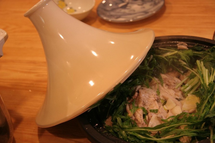 マグロカマトロのタジン鍋蒸しの画像