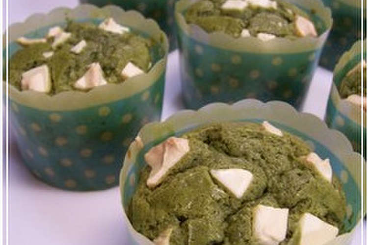 混ぜるだけ 簡単しっとり抹茶カップケーキ レシピ 作り方 By ハムまき クックパッド 簡単おいしいみんなのレシピが354万品