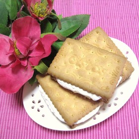 ホワイトデー❤マシュマロサンドクッキー❤